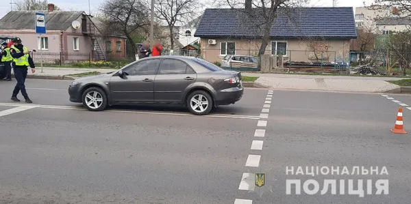 У Луцьку легковик збив жінку на переході (фото)