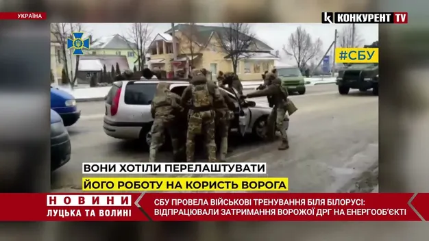 СБУ провела масштабні тренування поблизу Білорусі (відео)