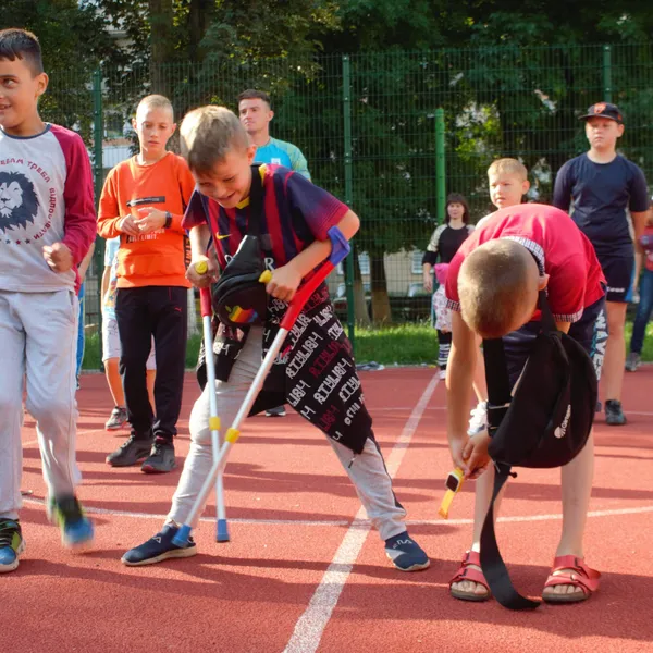 Як лучани робили зарядку разом з олімпійцями (фото)