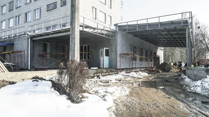 Показали, як змінюється приймальне відділення Луцької міської клінічної лікарні (фото)