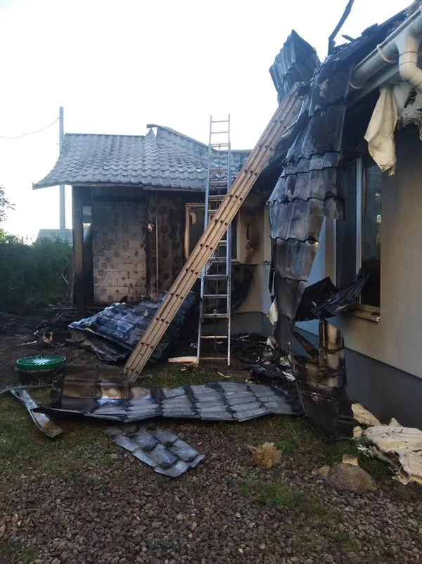 В активіста Шабуніна горів будинок: він стверджує про підпал (ФОТО)