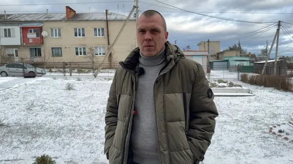 Староста села Оконськ Петро Биковський