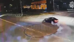 Майже «шумахер»: у Луцьку поліція спіймала дрифтера (відео)