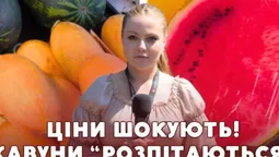 Чому продавці у Луцьку поки радять купувати грецькі, а не українські кавуни (відео)