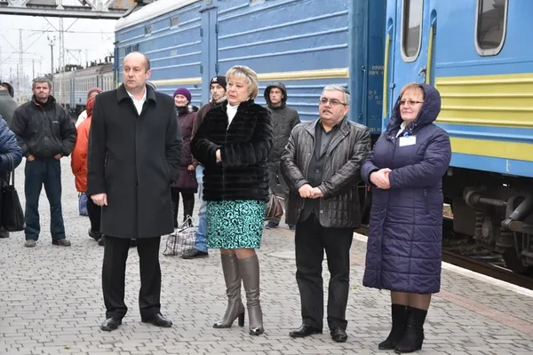 У Луцьк прибув Волонтерський Потяг Єднання (фото)