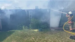 У Світязі під час пожежі обгорів чоловік