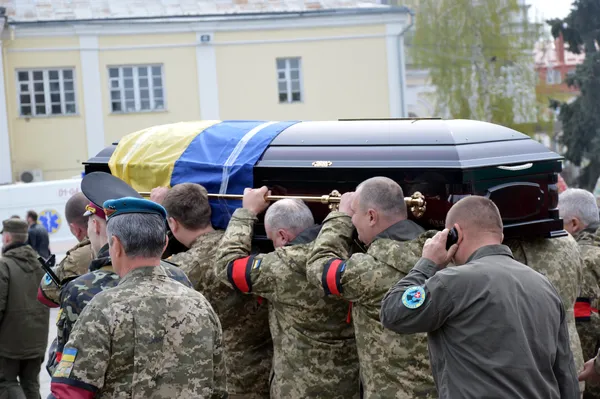 Як Луцьк прощався з «айдарівцем» Олегом Твердохлібом (фото)