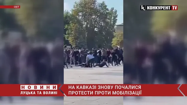 На Кавказі знову почалися протести проти часткової мобілізації