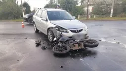 На Волині 20-річна водійка збила мотоцикліста (фото)