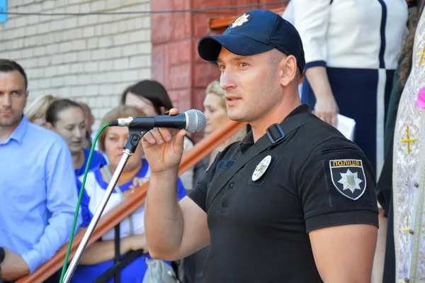 Патрульний Дмитро Мокич сказав, що з такими дітьми Україна має майбутнє