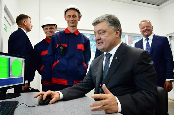Порошенко запустив новий завод на Волині (фото)