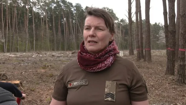 «Ліс пам'яті»: на Волині висадили дерева на честь загиблих Захисників-лісівників (фото, відео)