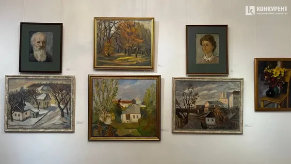Понад 70 робіт Миколи Черенюка показали на виставці у Луцьку (фото)