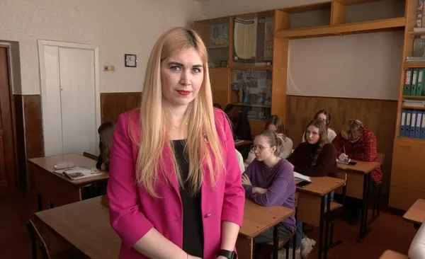 Вчителька Луцького ліцею №10 Жанна Федоренко. Суспільне Луцьк