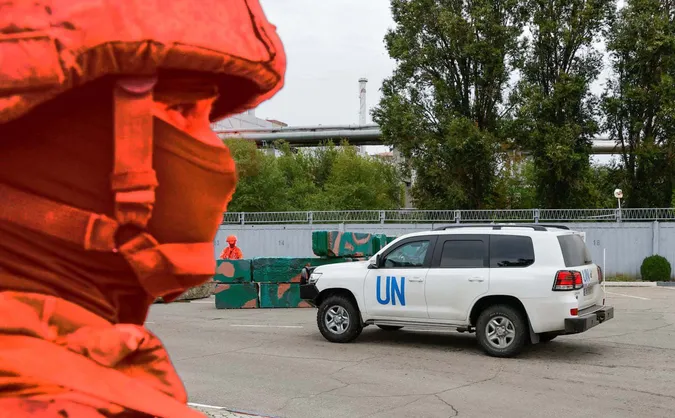 Запорізька АЕС: росіяни брешуть місії МАГАТЕ про обстріли з боку України