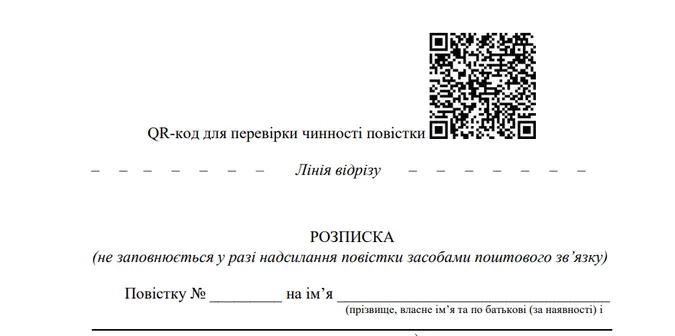 Уряд затвердив нові форми повісток до ТЦК (фото)
