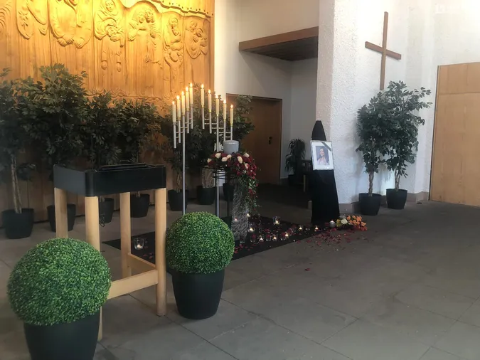 В Німеччині прощаються із ведучою Русланою Писанкою (фото, відео)