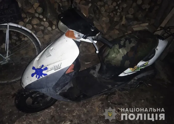 На Турійщині чоловік вкрав у односельця скутер (фото)