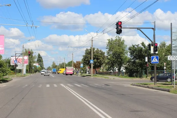 У Луцьку з'явився новий світлофор