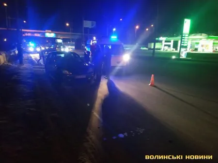 У Луцьку під колеса авто потрапив пішохід (фото)