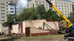На місці згорілого кафе «Кришталь» у Луцьку зведуть бізнес-центр із квартирами (фото)
