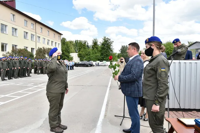 У Луцьку нацгвардійці відзначили річницю створення військової частини
