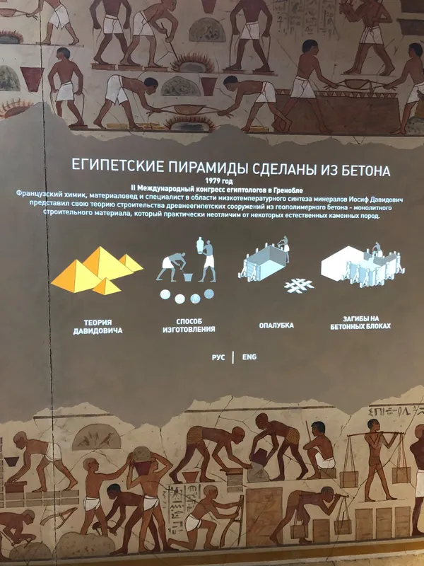 Виявляється, єгипетські піраміди «збудували з бетону».