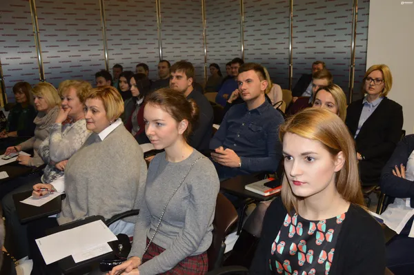 Послухати провідного маркетолога зібрався практично повний конференц-зал