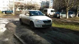 Лучани відповідатимуть за припарковані на газонах авто  (фото)