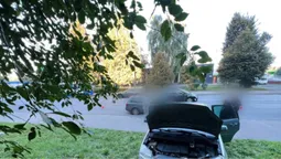У Луцьку на Конякіна – автотроща через «синього» водія (фото)