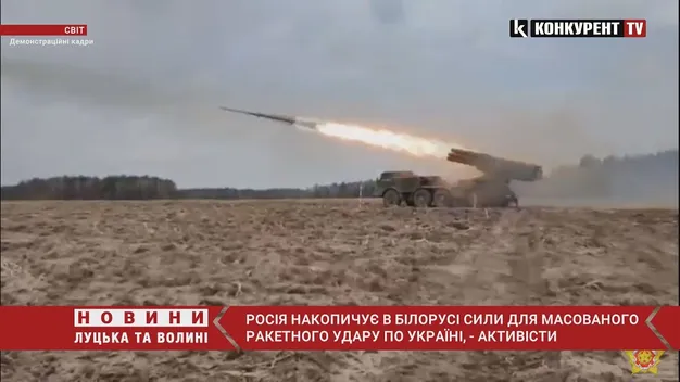 «Беларускі Гаюн»: росія накопичує в Білорусі сили для масованого ракетного удару по Україні (відео)