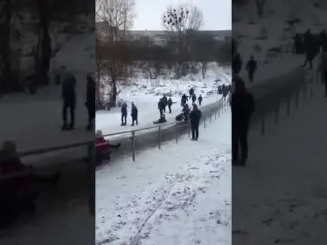 Рум'яні, захекані та щасливі: як розважалися у луцькому парку (фото, відео)