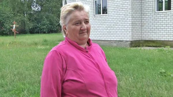 Жителька Малинівки Людмила Омельчук