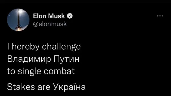Вийшла гра, в якій Ілон Маск б'ється з кадировим і путіним