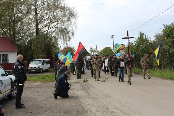 У Підгайцівській громаді попрощалися із загиблим Героєм Юрієм Герасюком (фото, відео)