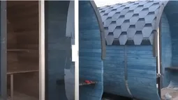 На Волині волонтери будують мобільні лазні для військових (відео)