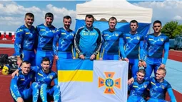 Волинський рятувальник Олександр Андрійчук взяв «золото» у підйомі по штурмовій драбині (фото)