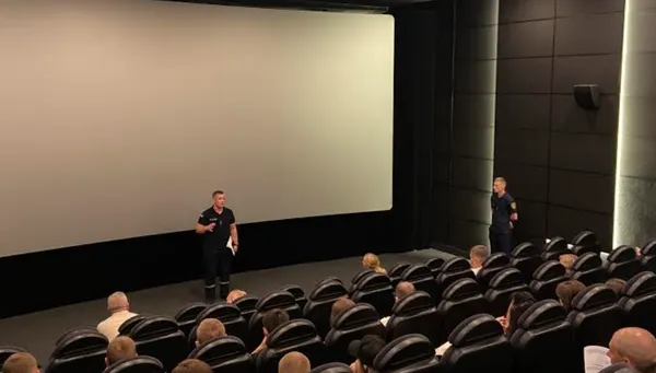 У РЦ «Промінь» вчили, як поводитись під час повітряної тривоги*