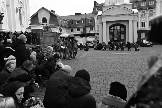 У Луцьку попрощалися із загиблим на Запоріжжі Олександром Панькевичем (фото)