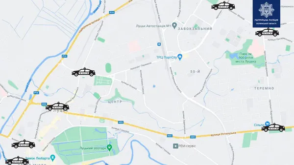 Лучан попереджають про обмеження автомобільного руху в День Незалежності (відео)