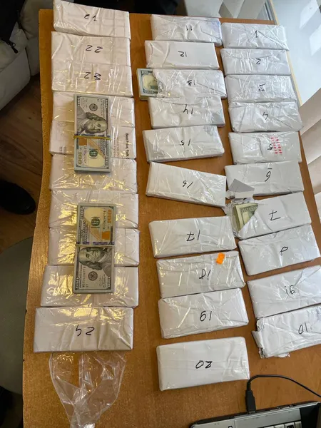 Волинські митники піймали чоловіка з 9 мільйонами гривень на поясі (фото)