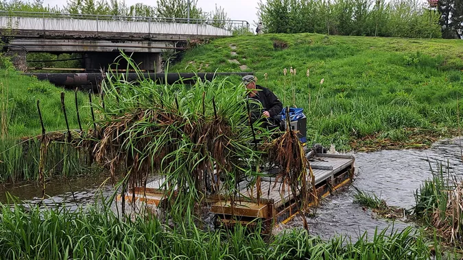 У Володимирі чистять річку в парку «Риловиця» (фото)