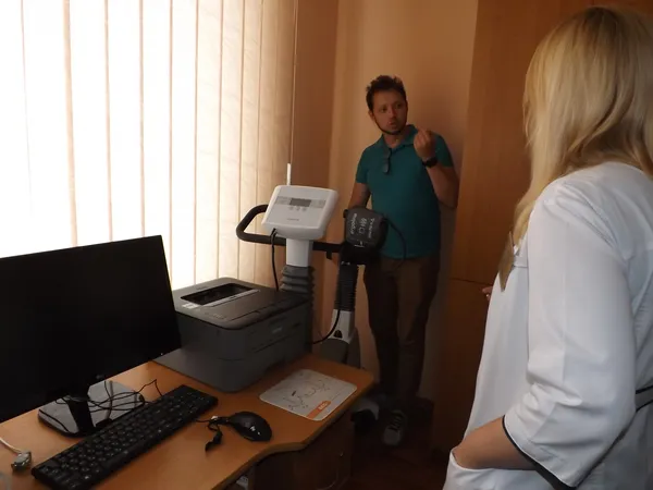 У Луцькій міській клінічній лікарні обстежуватимуть пацієнтів на новому велоергометрі (фото)