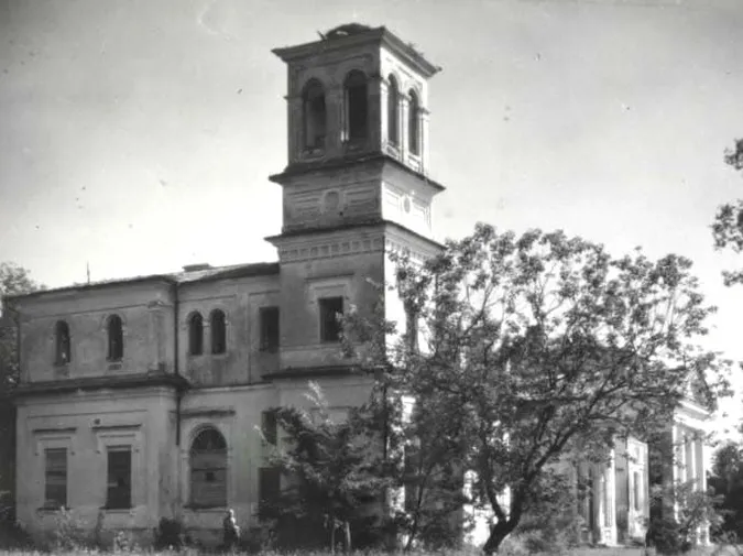 Палац у Великій Глуші, фото 1929 року