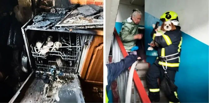 У Ковелі – пожежа: з багатоповерхівки евакуювали 20 людей і собаку (фото)