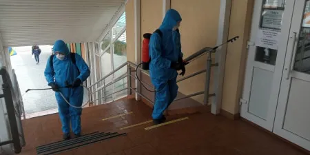 За тиждень на Волині продезінфікували 163 об’єкти (фото)