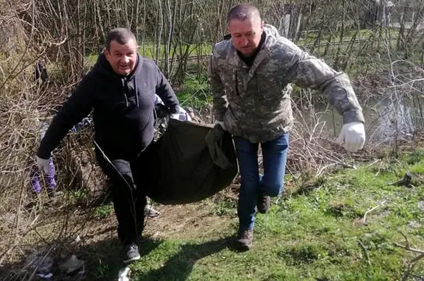 В День довкілля у Луцьку розчистили Сапалаївку (фото)
