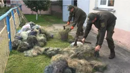 Волинський рибпатруль вилучив та знищив 11 кілометрів сіток (фото)