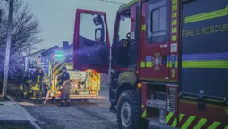 У Луцькому районі рятувальники загасили пожежу в приватному будинку