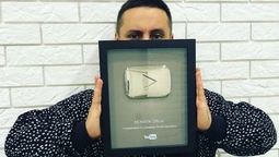 Дмитро Монатик отримав "Срібну кнопку YouTube" (відео)